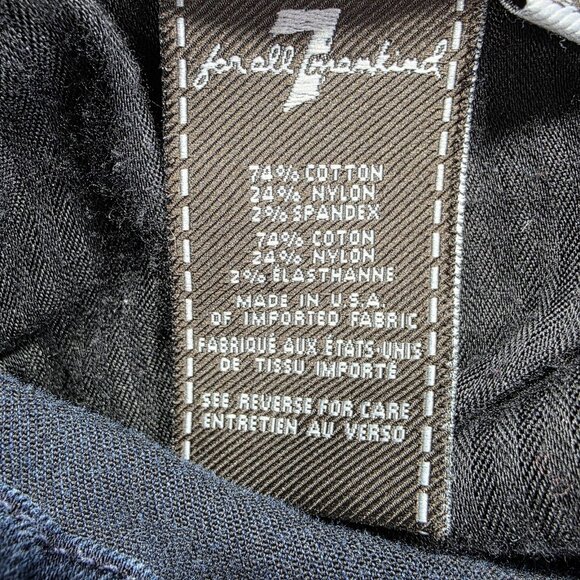 7 For All Mankind Jeans Womens 29 Medium Wash Kimmie Bootcut Stretch Denim USA - Picture 10 of 10